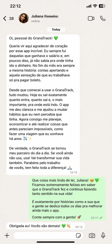 Depoimento de cliente 4