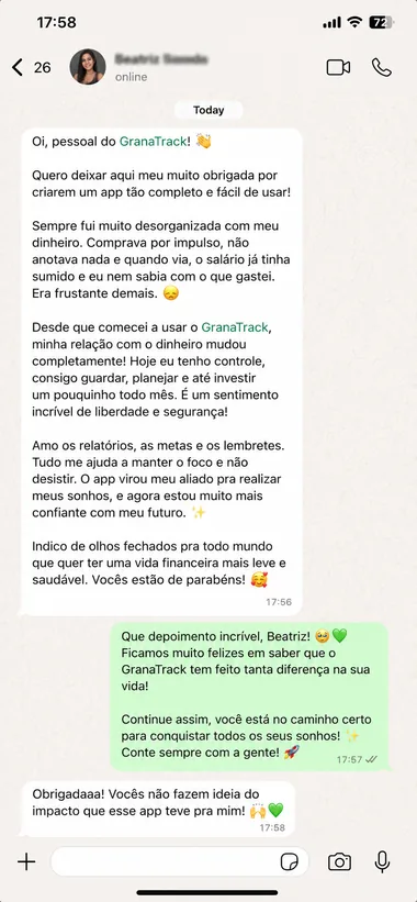 Depoimento de cliente 6