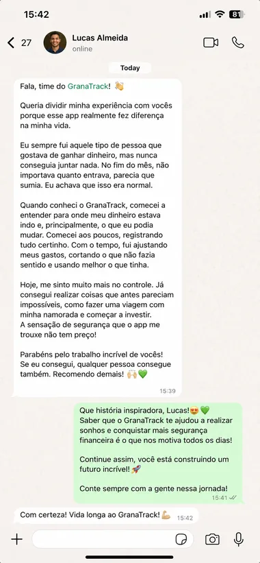 Depoimento de cliente 9